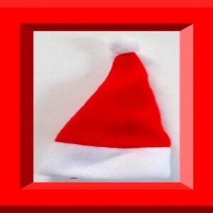 Santa Claus Design Handmade Baby Doll Hat